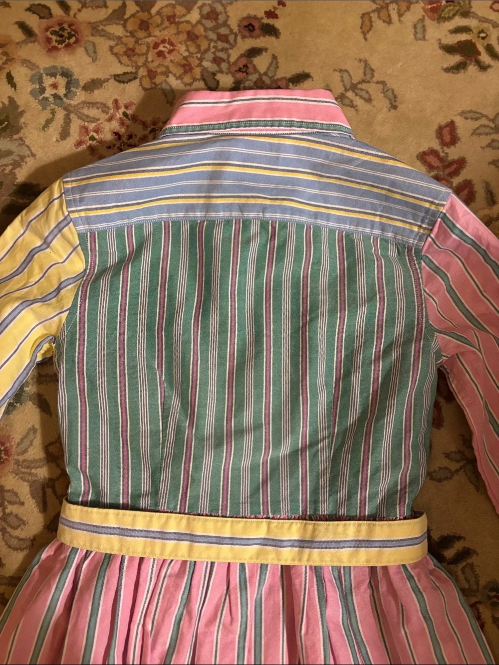 Polo by Ralph Lauren Girls Multicolored Dress